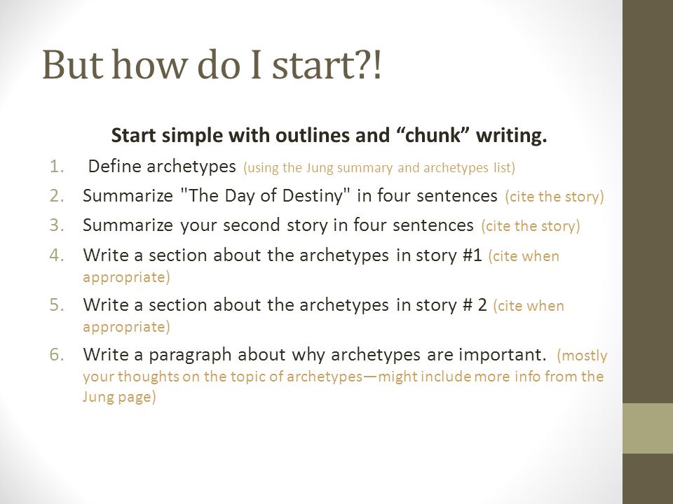 How to Teach Chunking When Writing Essays